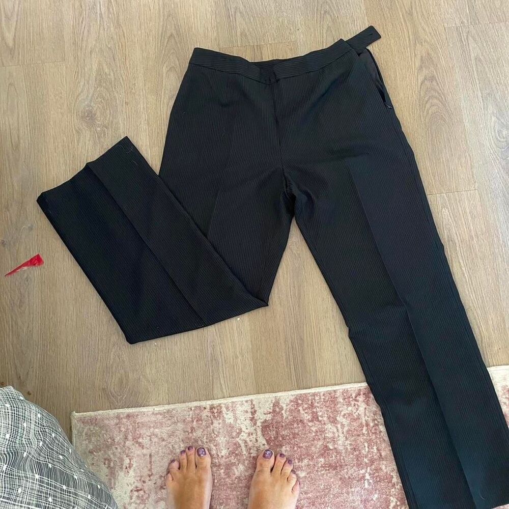 Unbranded Women's Black and Grey Trousers